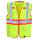 Men's High-Visibility Mesh  Yellow Work Vest